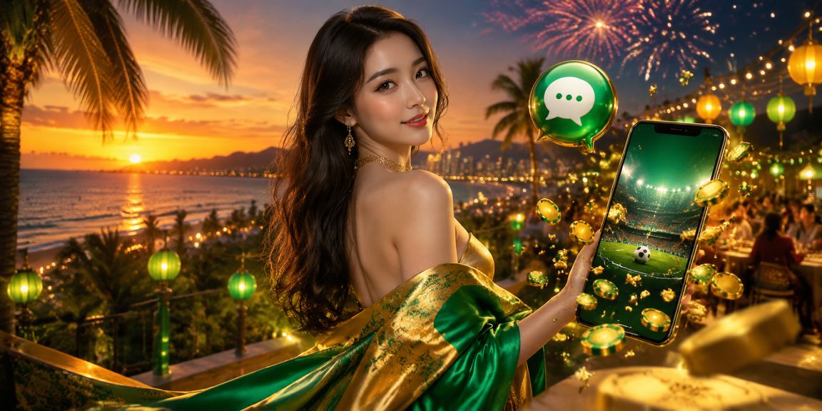 Người chơi tại bãi biển Đà Nẵng mở ứng dụng casino di động dưới ánh nắng