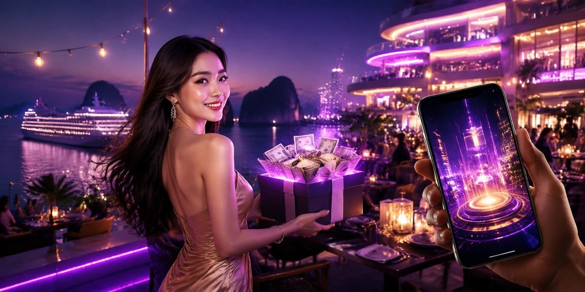 Giao diện di động xsld tại Hạ Long - trải nghiệm casino neon sôi động