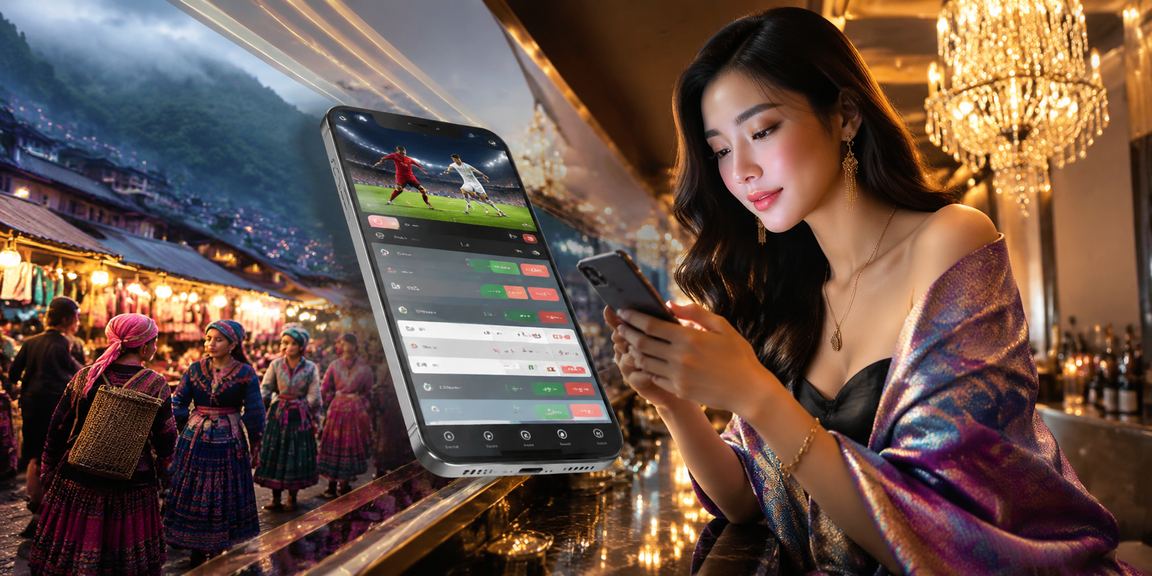 Người chơi nhận thưởng VIP tại Sa Pa trong khung cảnh núi rừng